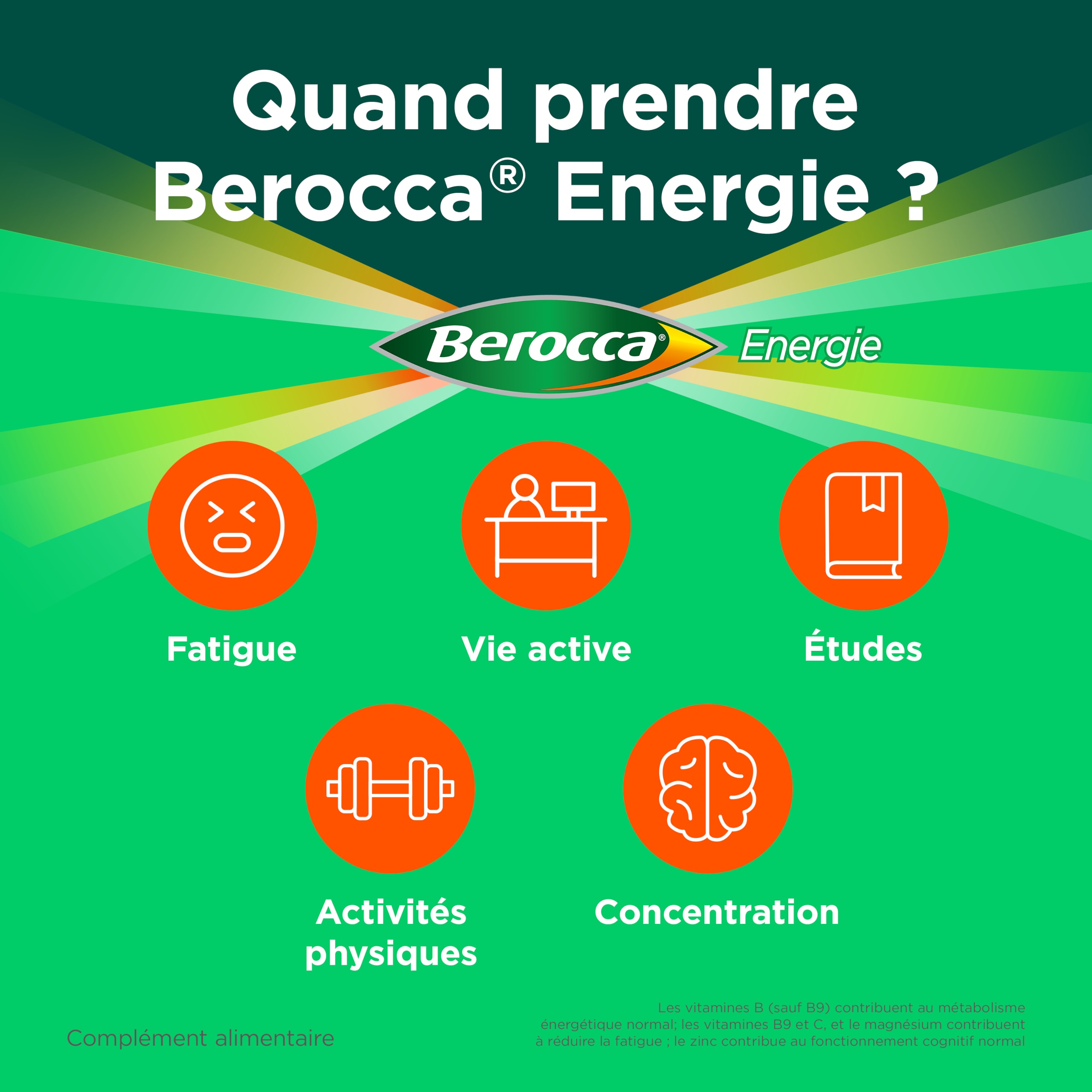 Berocca® Energie Effervescent Orange 6